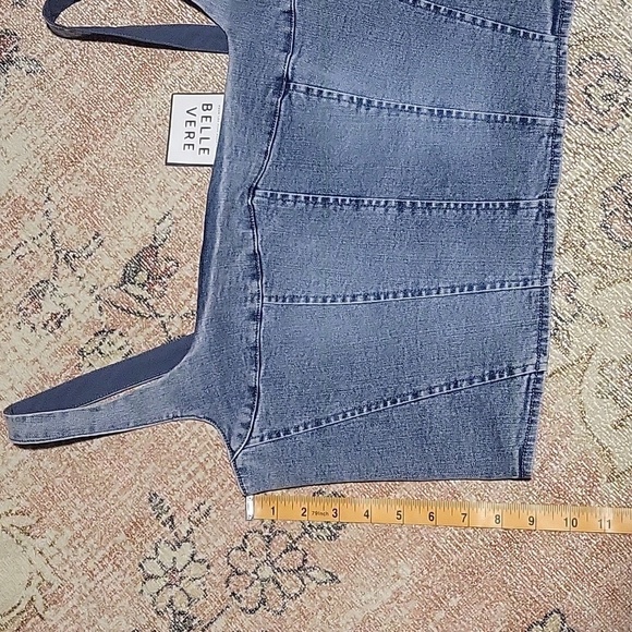 Women's Blue Denim Top - Picture 8 of 11